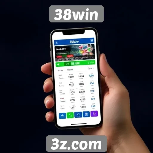 Funcionalidades do aplicativo móvel do 38win