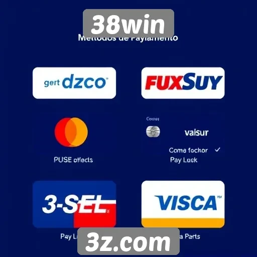 Métodos de pagamento oferecidos pelo 38win